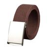 Waist Belt Exquisite Gift Comfortable Canvas Wide Metal Buckle Pants Belt Costume Accessory