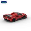 Nostalgic Best Bricks Mini Sets Red Supercar Building Blocks Model for Gift Building Block Sets Car