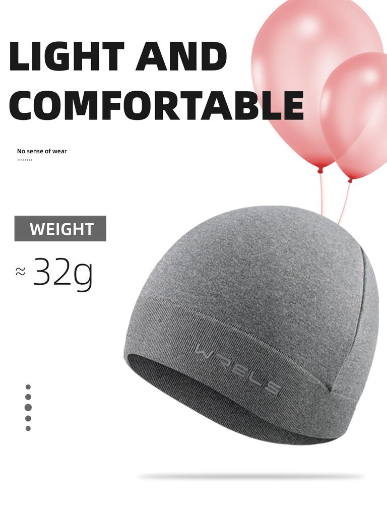 1 Pc Men'S And Women'S Running Sports Cap - Soft Elastic Fitness Hiking Bike Windproof Sweat Absorption Cap