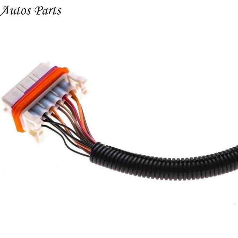 57BA 12 Pin Headlight Adapter Cable Vehicle Headlamp Wiring Harness Cable Cord Assembly Replace for 7L6971071A Front Lights