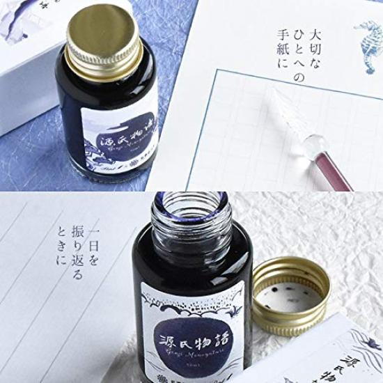 Pent by Lennon Toolbar Bottle Ink Limited Color The Tale of Genji Pen House Design Pen House Original (Japan)