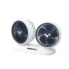 LEIBOO Car USB Fan Dual Head Cooling Air Fan Independent Switch 3-Speed 360 Degree Adjustable Auto Fan Car Electrical Appliances