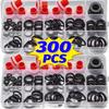 Rubber Faucet Gasket O-Ring Kit Valve Threaded Pipe Hose Silicone Washers Seal O Ring for Plumbing Plug Repair Assortment Set