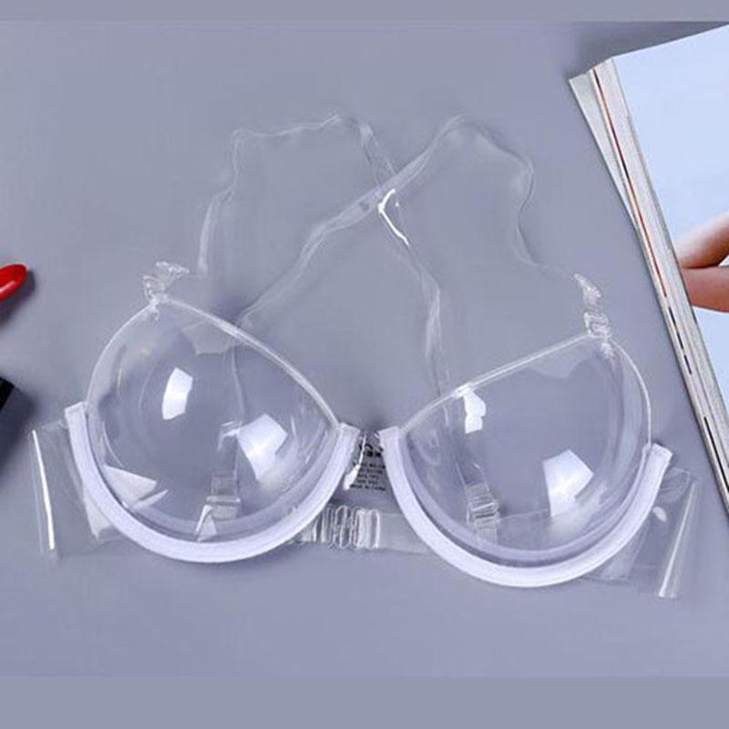 

Женские бюстгальтеры Прозрачное одноразовое нижнее белье Сексуальное нижнее белье Бретелька Тонкое плечо 40