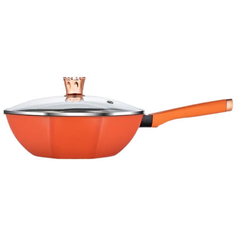 Lecker Crystal Diamond Non-stick Wok