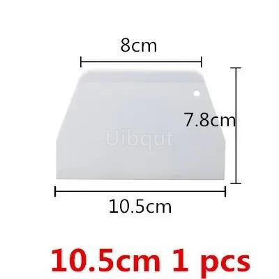White Board Plastic Pastry Cutter Pizza Dough Scraper Cake Spatulas Tools Fondant Sugarcraft Trapezoid Bread Baker Butter Knife