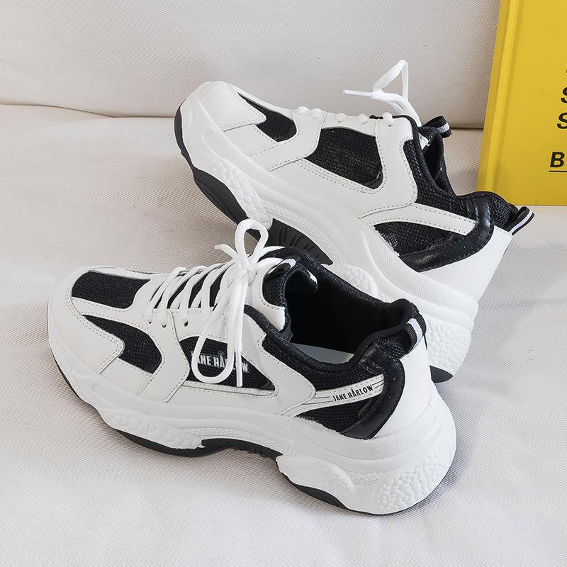 

Dad Shoes Girl 2021 Autumn New Korean Edition Student Casual Fashion Versatile Breathable Lightweight Sports Little White Shoes Tide 40