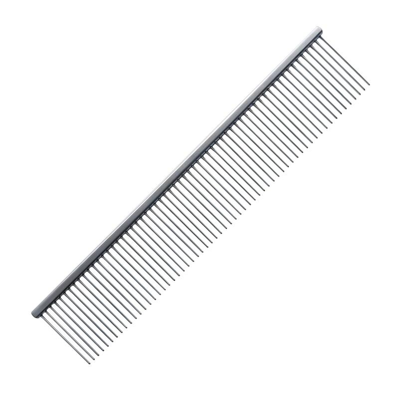 24.5cm Metal Pet Grooming Comb Long Short Hair Cats Dogs Detangling Shedding Brush