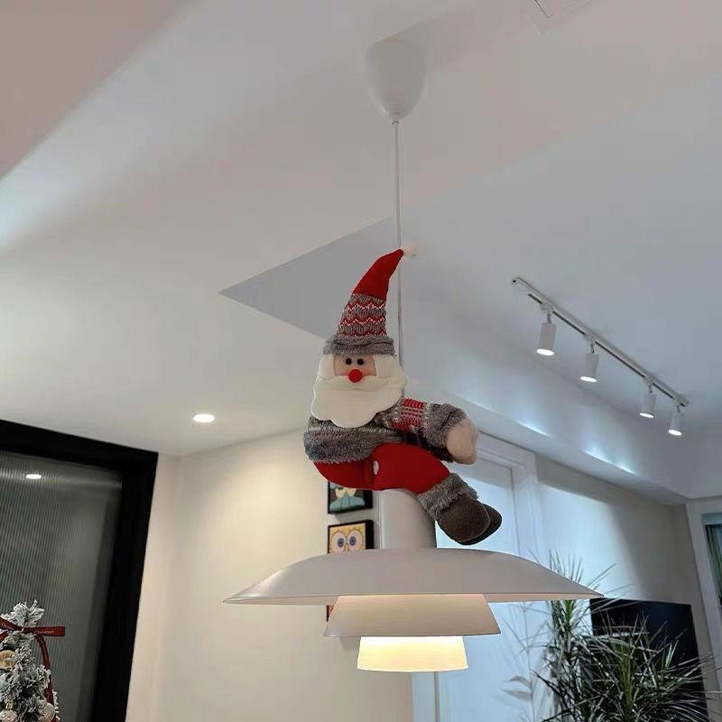 Santa Claus Christmas Atmosphere Chandelier Decoration Cute Christmas Ornaments Gift Christmas Decorations
