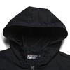 Fila Heritage Fashion Classic Simple Casual Hooded Woven Loose Jacket Men Jackets Deep-Black F61M618701FBK