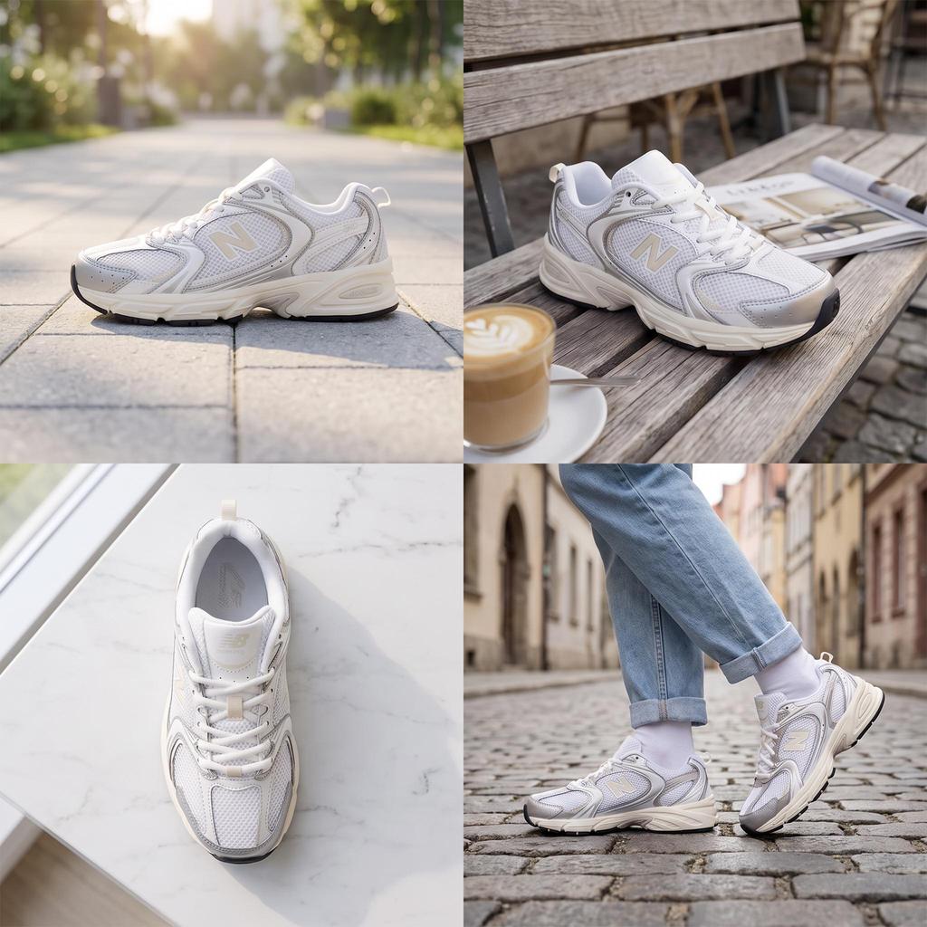 New Balance 530 Gümüş Metalik Keten Unisex Spor Ayakkabı U530ESB