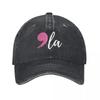Classic Comma La Kamala Harris Biden Baseball Caps Unisex Distressed Denim Washed Headwear  President Election Outdoor Hats