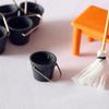 Garden Tools Dollhouse Mini Broom Mop Bucket Diy Scenery Accessories 1/12 Scale