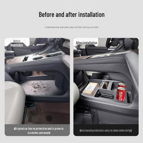Silicone Storage Box for Toyota Sienna Center Console