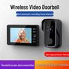 New Wireless Smart Doorbell with Video Intercom, Infrared Night Vision, HD Monitoring, and One-Key Wake-up