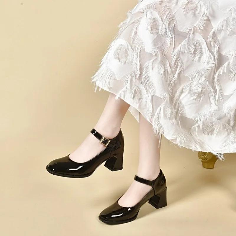 Fashion 2025Shoes For Women Comfortable And Elegant With Medium Heels Woman Pumps Luxury Women's Hot Trendy Stylish A Non Slip Offer On