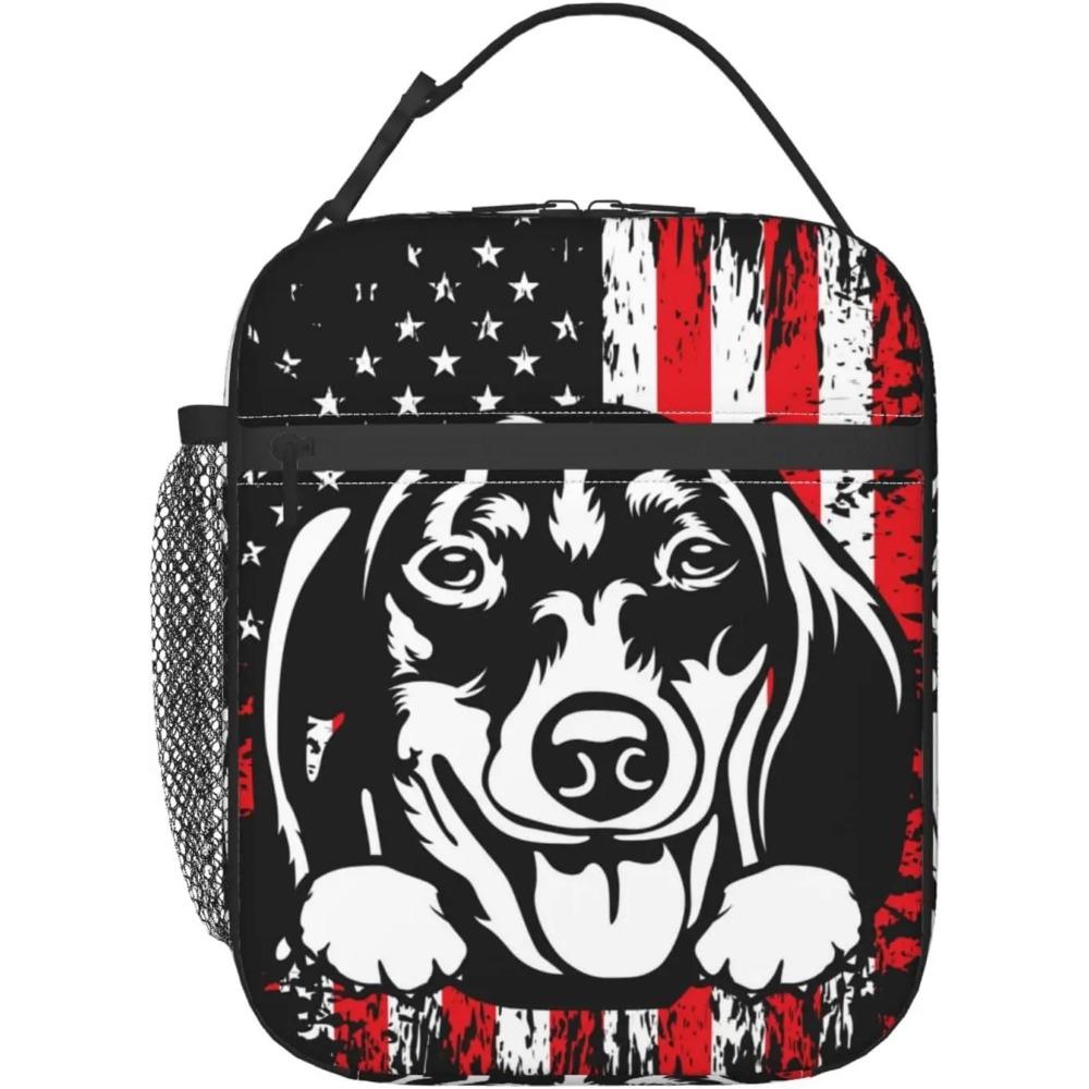 Animal Lunch Bag Insulated Reusable Lunch Box Lunch Tote Lunchbox Portable Bento Bags For Men Women Office Work Travel Picnic