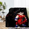 Dragon Ball Theme Printed Blanket - Perfect for Couch, Bed, Travel & Outdoor Use | Machine Washable, Cozy & Durable.