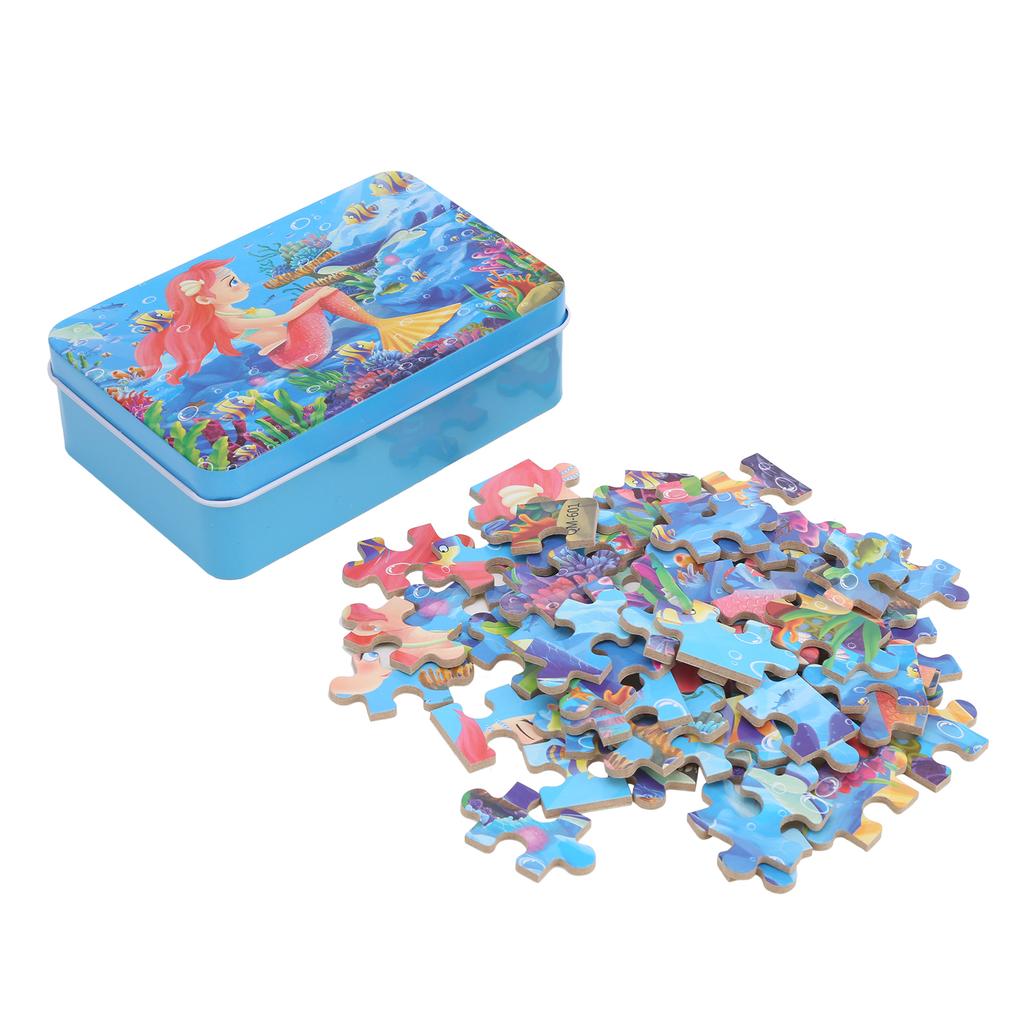 60pcs Children Cartoon Jigsaw Puzzle Early Learning Educational Baby Toddler Gift Toy1#