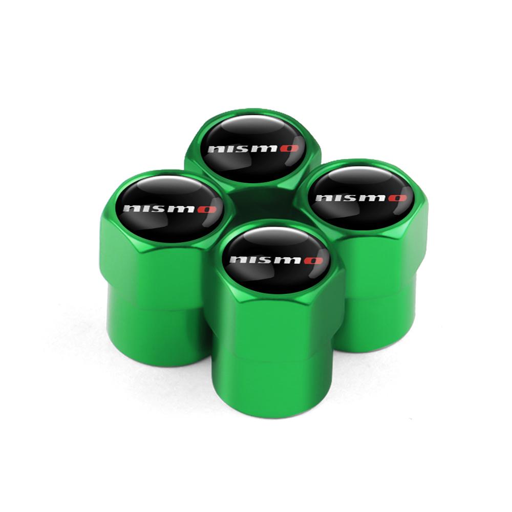 4pcs Car Metal Wheel Tire Valve Caps Stem Case For Nissan X-trail Qashqai Note Juke Sentra Patrol Navara Micra Car Accessories