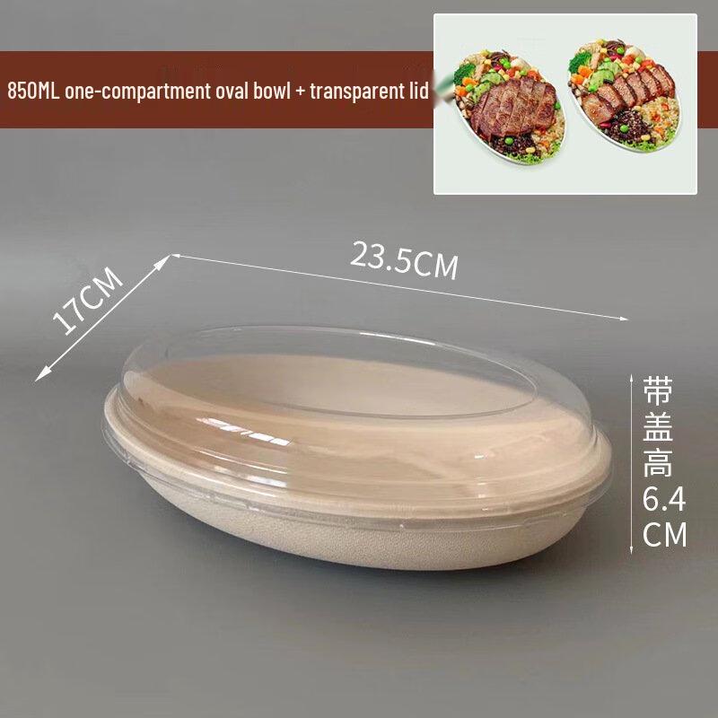 ZISIZ Ovala take away-behållare