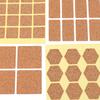 3-96Pcs Oak Wooden Labels Stickers Craft Essential Bottle Self-Adhesive Stickers