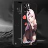 Kaguya Sama Love Is War Anime Phone Case For iPhone 11 12 13 14 Pro Max 7 8 Plus SE  X XR XS Luxury Shell Fujiwara Soft Cover