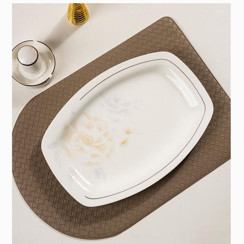 Ting Le Light Luxury Chinese Ceramic Dinnerware