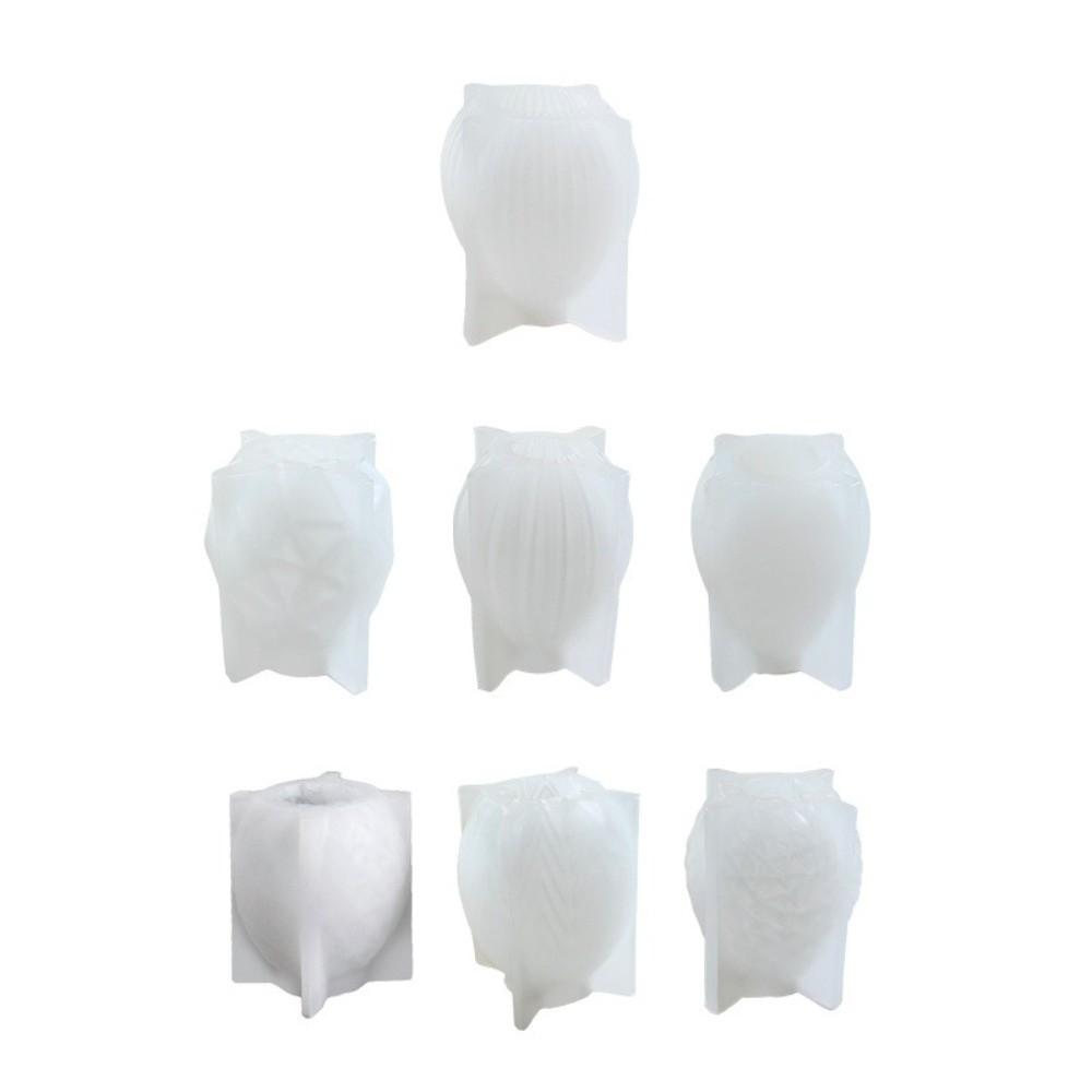 Handmade Craft Easter Geometric Eggs Mold Non-Stick Aromatherapy Egg Mold  Resin Crafts