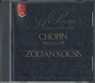 

CD ZOLTAN KOCSIS - Chopin:19 Waltzes DCU2535 DECCA Japan Classical Used
