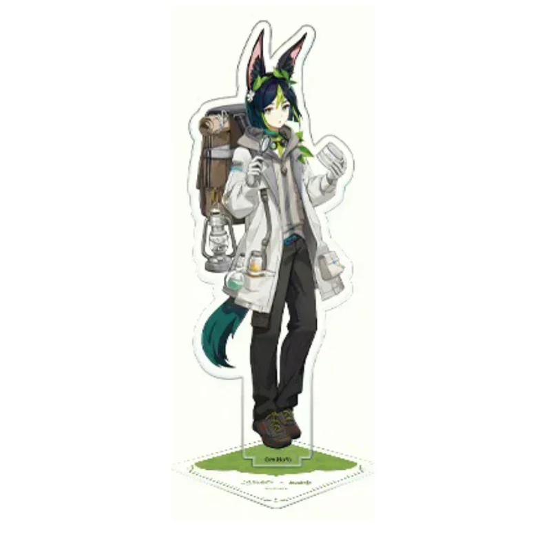 

Game Yuan Shen Goods Tighnari Collei Keychain Cute Acrylic Stand Badge Collection Kawaii Desk Display Ornament Accesorios Gifts