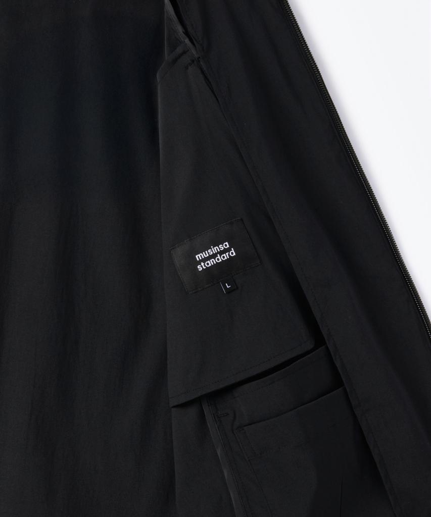 Musinsa Standard [Silent Function] Zip-Up Jacket [Black]