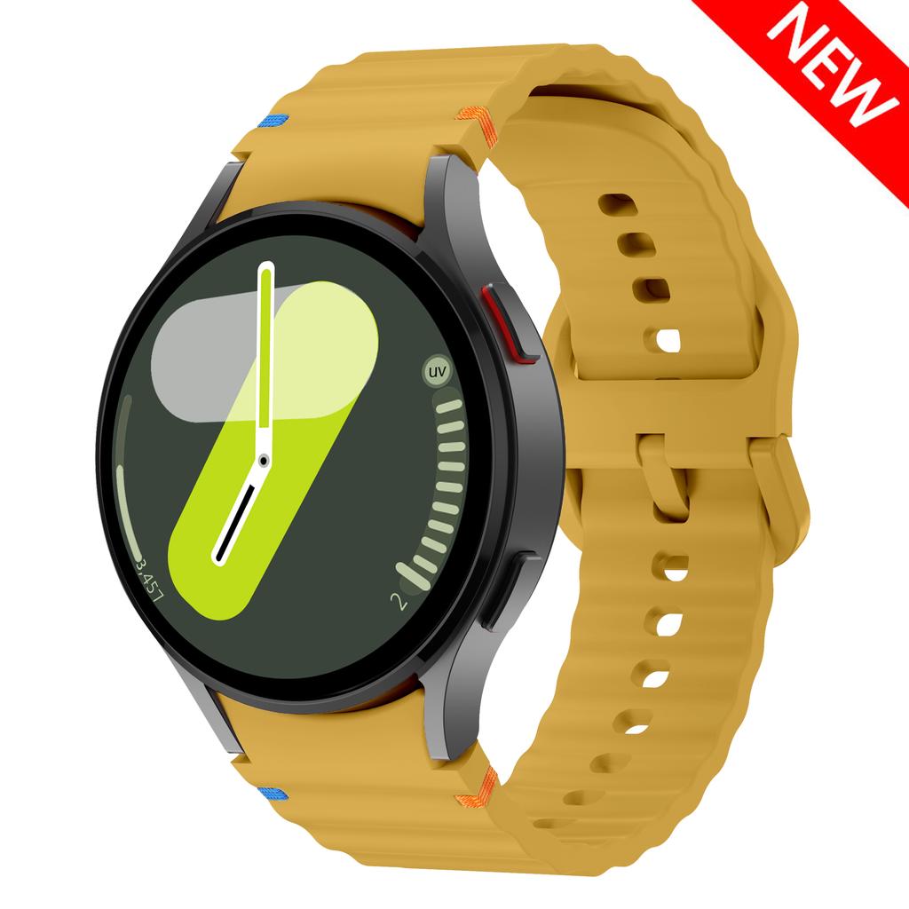 20mm řemínek na hodinky Pro Samsung Galaxy Watch 7/5/6 44mm 40mm Silikonový náramek Galaxy Watch 4 classic/5 pro 47mm 43mm 46 45mm pásek