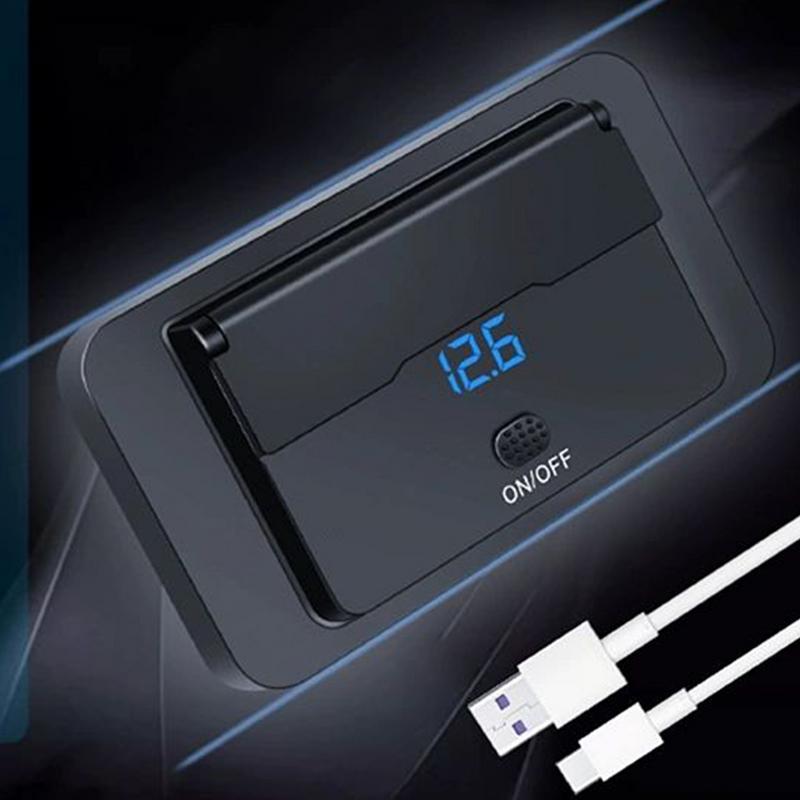 4-Ports 12V RV USB Outlet 76W Dual PD3.0 USB-C 36W & Dual QC3.0 18W Car Charger Socket Adapter for Car Bus Boat Truck