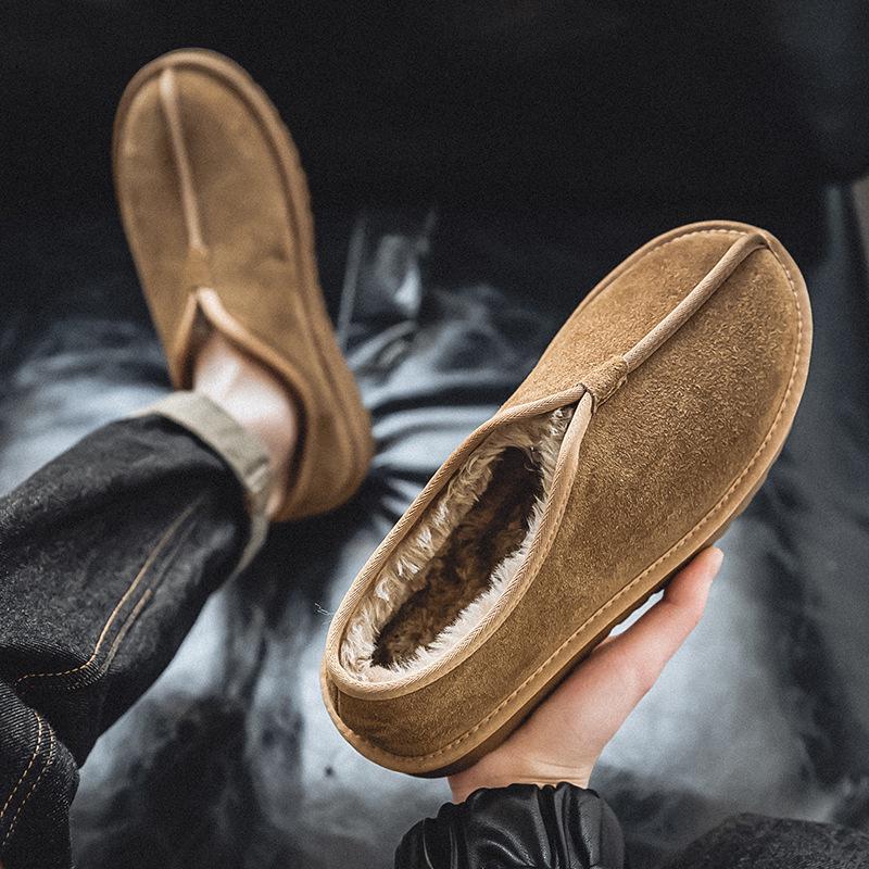 3130 Snow Boots: Retro Outdoor Work Shoes with Thickened Velvet for Autumn and Winter