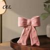 Elegant Ceramic Bud Vase Bow with Star, Decorative Flowers Vase, Creative Flower Modern Nordic Home Decor Arrangement Holder for Living Room
