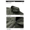 Mao Ren Men's Windproof Stand-Up Collar Casual Jacket