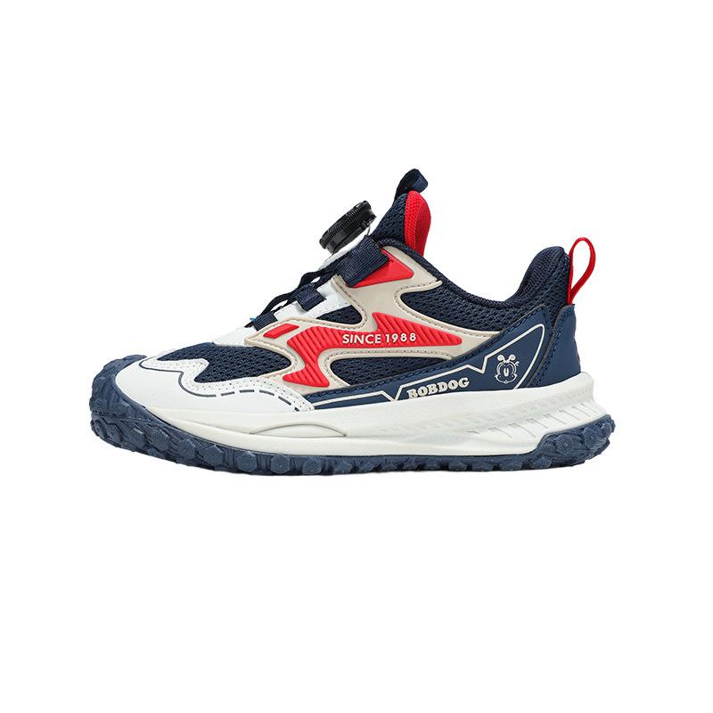 Boys' shoes 2025 autumn new mesh breathable middle and older children's students casual shoes children's sports shoes dad