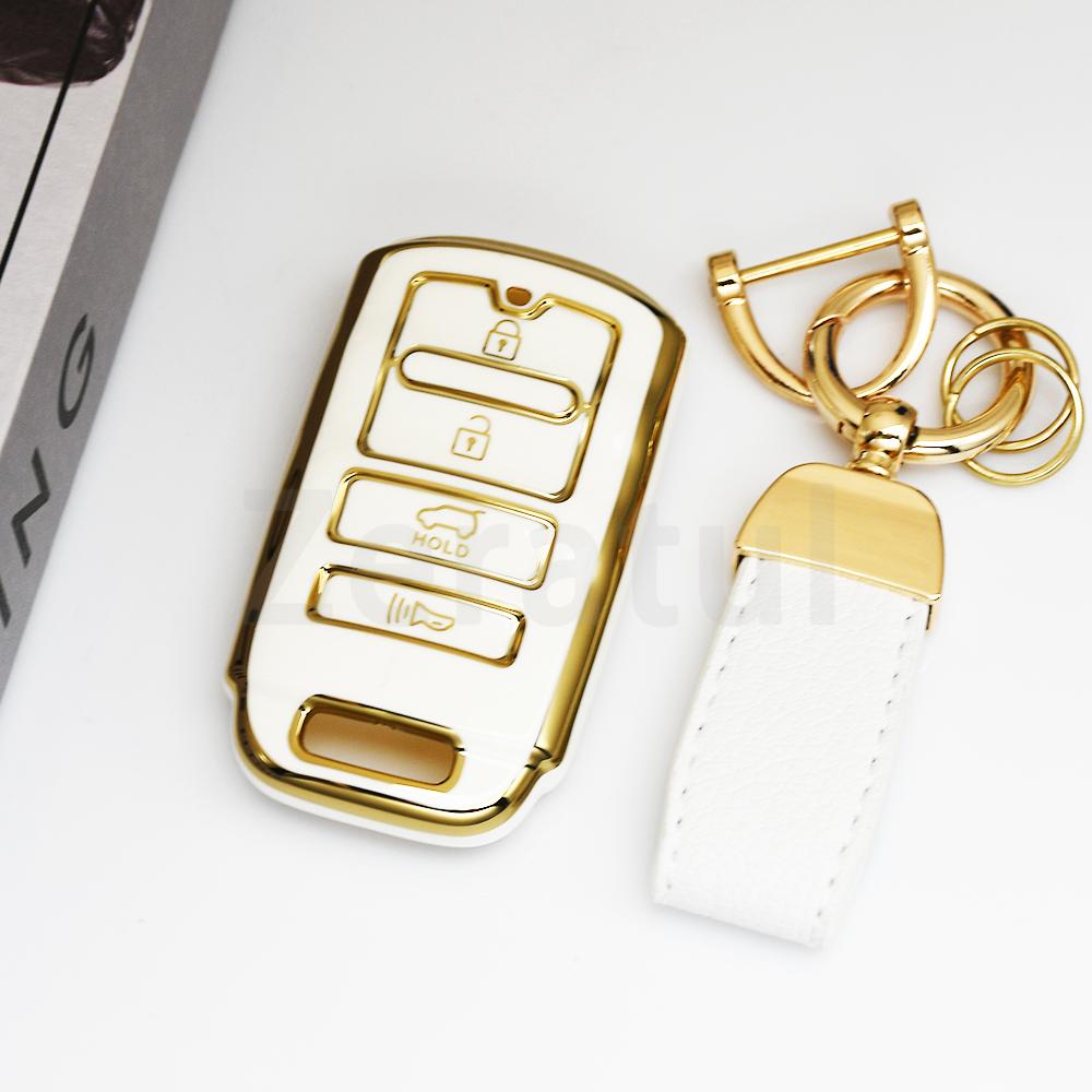 4 Buttons Tpu Keyless Auto Shell Fob Cover For Kia New K7 Cadenza K9 K7 K-04 Sorento K900 Car Key Case Holder Keychain Protector