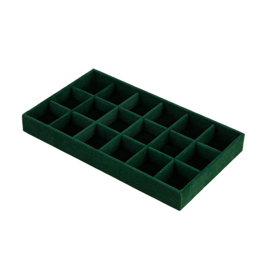 1Pc, Velvet Jewelry Display Stackable Exquisite Jewelry Holder Portable Ring Earrings Necklace Organizer Box Organizer Bag