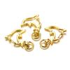 10pcs Cat Heart Snap Hook Trigger Clips Buckles for Keychain Lobster Lobster Clasp Hooks for Key Ring Clasp Jewelry Accessories