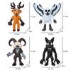99 Days to Survive PVC Figures from 99 Nights in the Forest, featuring a deer, owl, goat, and wolf. Horror Game Figures, Model Decorations,