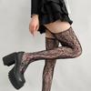 Sexy Damen Strapse Hohlstrümpfe Damen Spitze Jacquard Lange Netzstrümpfe Strümpfe Blumen Strumpfhosen Leggings Strumpfhosen