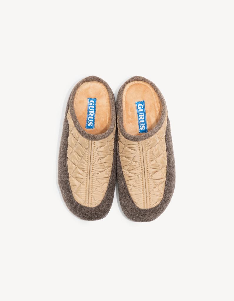 Gurus Roome Shoes Cadiz Classic Slippers Beige