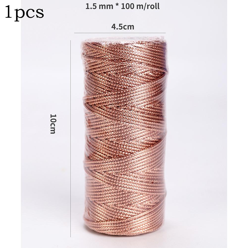 Cord Rope String Cord Rope Gold Silver Package Contents