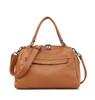 European & American Style Large Capacity Women's Soft Cowhide Handbag - Autumn/Winter Simple Fashion Shoulder Bag