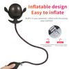 Inflatable Anal Plug Silicone Butt Plug Dilator Prostate Massager G-Spot Stimulation Anus Extender Adult Sex Toys for Women Men