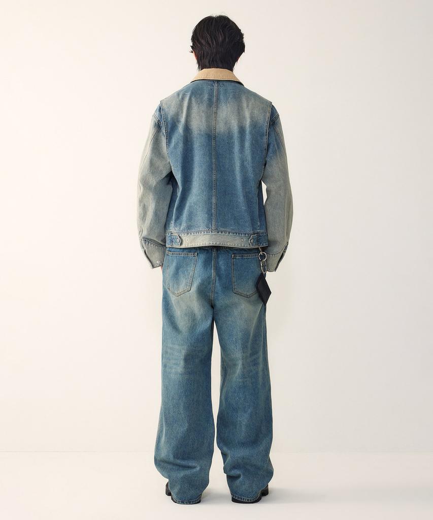 STUDIO TOMBOY [Men] Carpenter Detail Denim Pants_Blue 9156162560