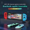 BT 5.2 RGB LED Switch L/R JoyCon Gamepad for Nintendo Switch/Lite/Oled JoyCon Gamepads Joystick with Dual Vibration(Blue Green)