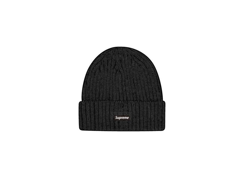 Supreme Overdyed Beanie Black (25SS) One-Size